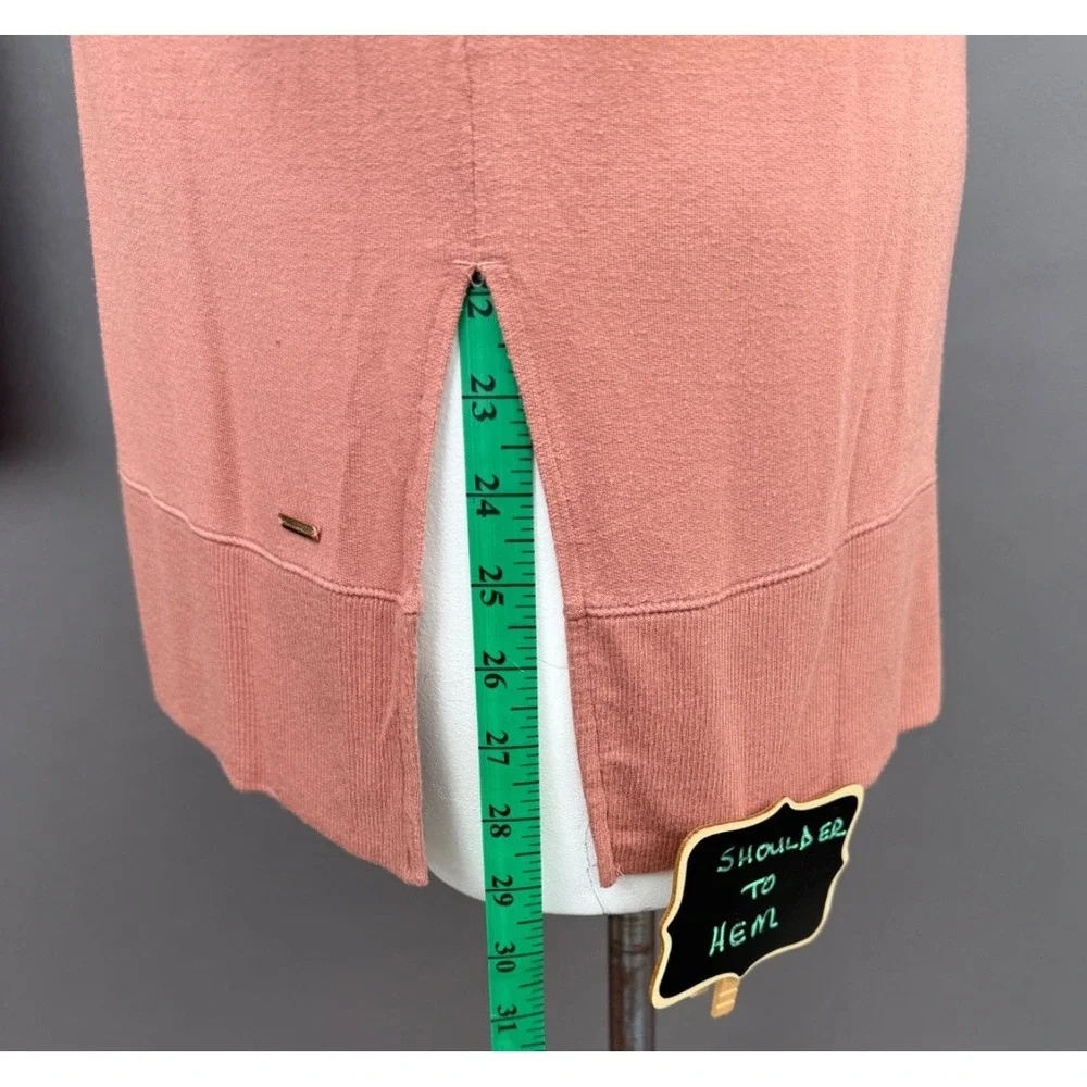 Victoria's Secret Lounge Set XL Pink Modal V-Neck Tunic Jogger Pajamas 2PC Sleep